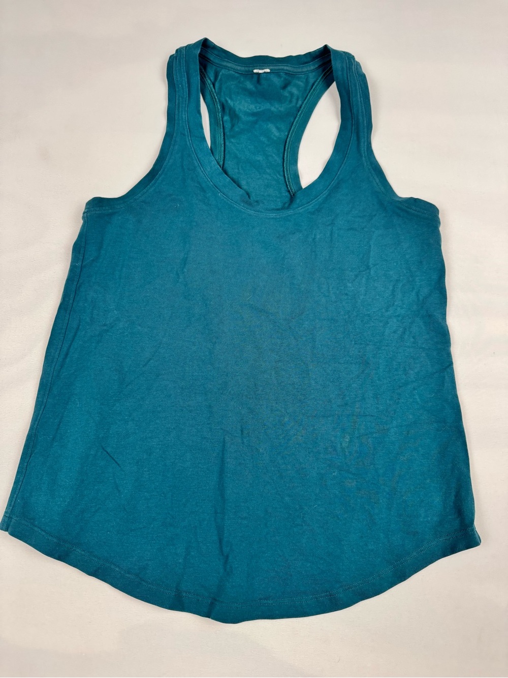 Lululemon Love Racerback Tank Blue/Green Women’s 4 Pima Cotton Retail $48